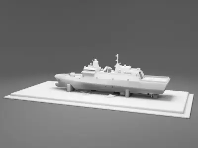 Tamandare Frigate - FDM printing 3D print model