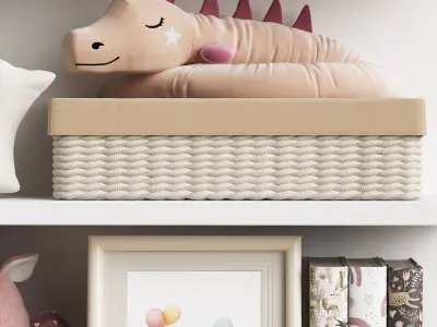 Kids Room Decor 139 3D model