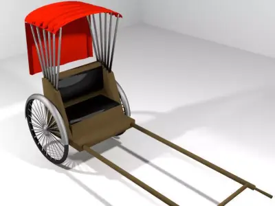 Rickshaw - Basic 3D model