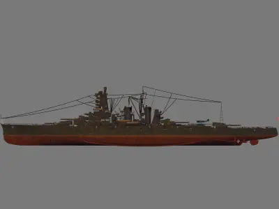 IJN Kongo 3D model