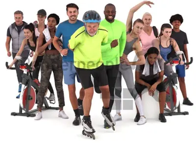 Mega Bundle Sports Posed 001 – 005