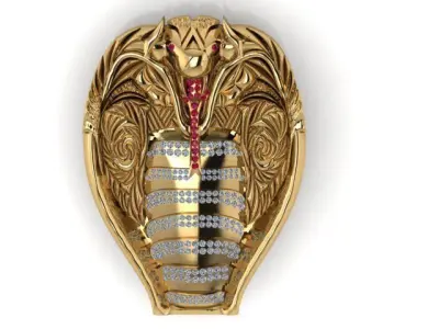Snake god 3D model