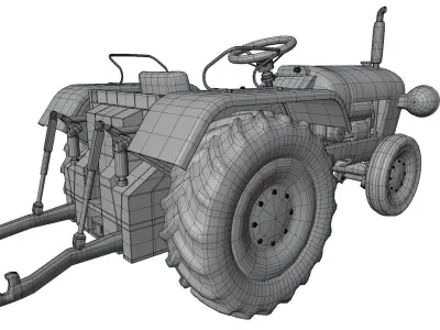 Tractor Collection 3D model