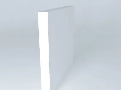 Perspex wall Free 3D model