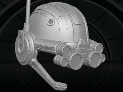 SciFi Helmet collection 3D printable files for Action Figures 3D print model