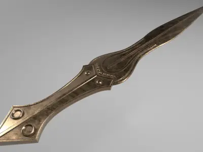 Ancient Bronze Age Sword 3D print model