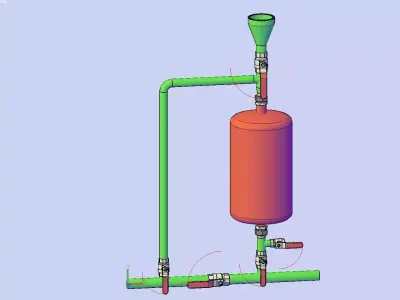 Bottle injection LRI 438 3D model