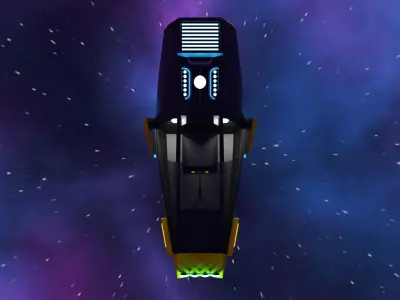 HEAVY WORKBEE TYPE 3 Low-poly 3D model