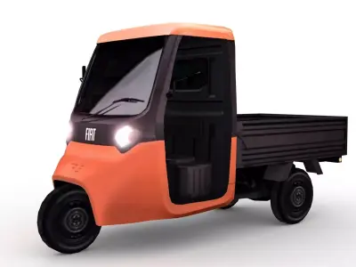 Fiat Tris 2026 Low-poly 3D model