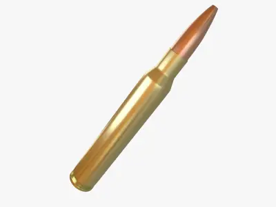 Cartridge  7x64  2 3D model