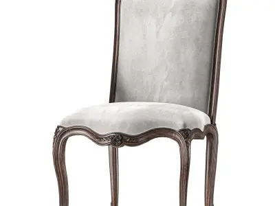 andrea fanfani table and chair 734 3D model