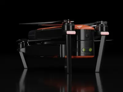 Autel Robotics EVO Camera Drone Quadcopter 3D model