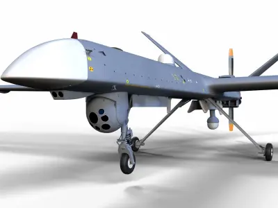 Orion UAV Inokhodets Ambler 3D model