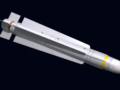 AIM-47 Falcon 3D model