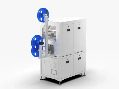 Automatic Cutting and Packaging Machine 3D model by Lovano