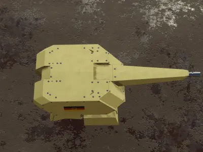 Mantis Anti-Air 3D model