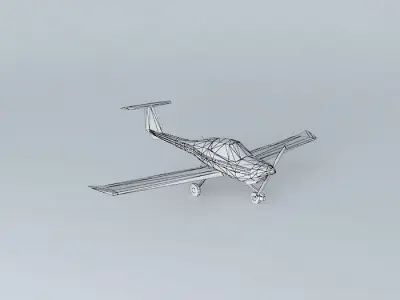 plane copy for antics 3D model