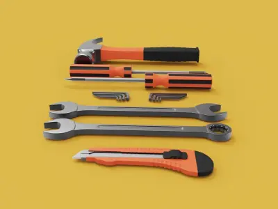 Tool Kit Set 3D model