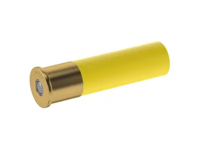  Bullet 28 GAUGE Low-poly 3D model