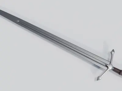 Sword Of Albion Low-poly 3D model