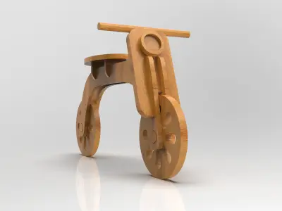 Kids Bike 3D model purchase
