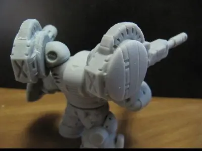 CHIBI-TECH SD - BURLEIGH-VII GUNPOD  3D print model