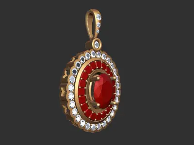  waterwave edge pendant Free 3D model