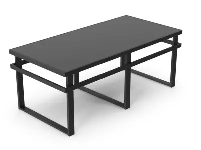 Cocktail Table - Set Part 1 Low-poly 3D model