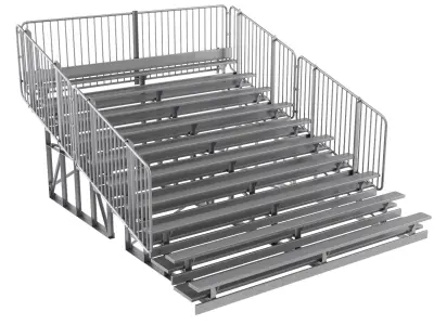 Bleacher 3D model purchase
