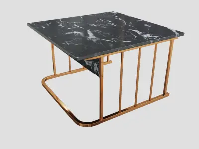 Modern Nesting Coffee Table Part 1 3D model