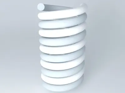 double spring Free 3D model