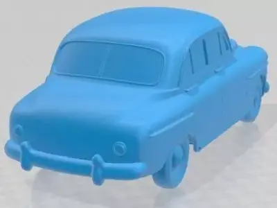 Seat 1400 1957 Printable Car 3D print model