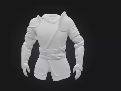 Knights Armor Ensemble Free low-poly 3D model