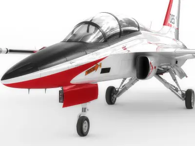 KAI T-50 Golden Eagle 3D model