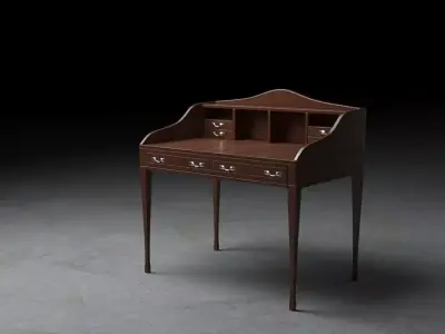 antique table Free 3D model