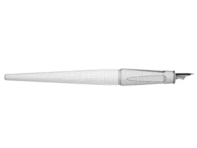 Ink fountain pen 3D model