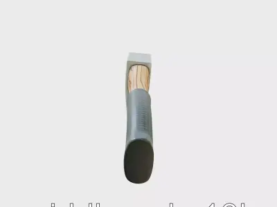 Detailed Mountaineer Axe model pack Low-poly 3D model