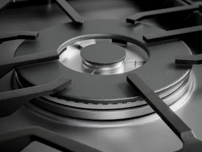 Built-in Gas Cooker 3D model