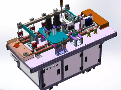 Automatic oil plug assembly machine 3D model