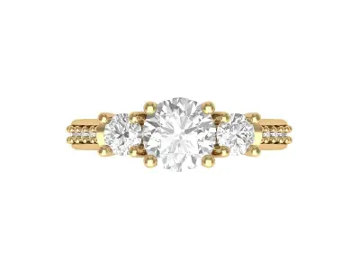Wedding Ring  3D print model 212
