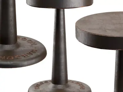 Michigan Stool 3D model