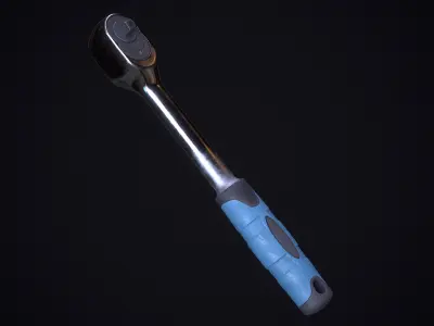 Claw Hammer - PBR Game Ready Free low-poly 3D model