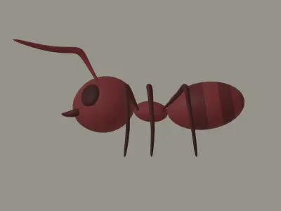 Ant model 3D model purchase