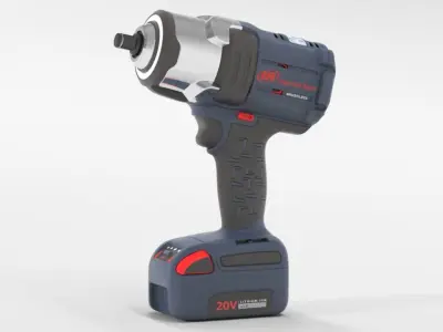 Ingersoll Rand W7152-K12 20V High-torque 3D model