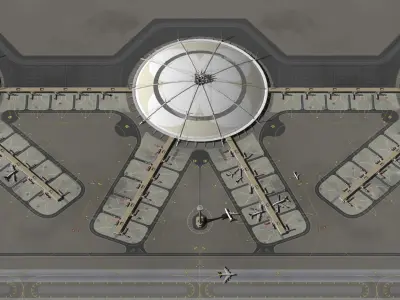 AIRPORT 3D model buy