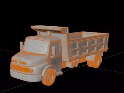 Mercedes Benz L1413 3D model