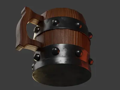 Beer Jar 3D model