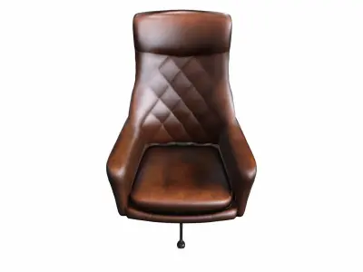  A Classic Modern Task Chair 3d Render 3D model