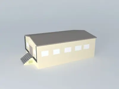 Apostolic and missionary Church Temple Siloe  Santo Domingo D... Free 3D model