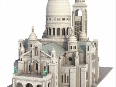  Sacre Coeur, Paris. 